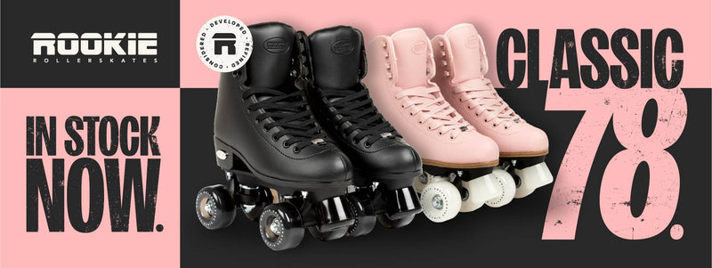 Rookie Classic 78 Rollerskates – Double Threat Skates
