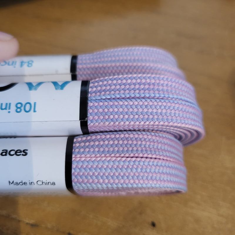96''/244cm Waxed Derby Laces (6mm and 10mm wide)