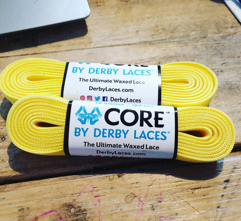 Lemon Derby Laces Skate Laces 