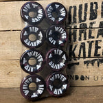Air Waves Outdoor Wheels Black and Pink Swirl