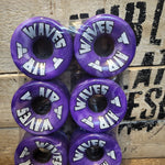 Air Waves Outdoor Wheels Purple and White Swirl