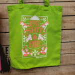 EAT SHIT AND DIE Tote Bags - Double Threat Skates