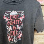 EAT SHIT AND DIE Unisex T-Shirt - Double Threat Skates