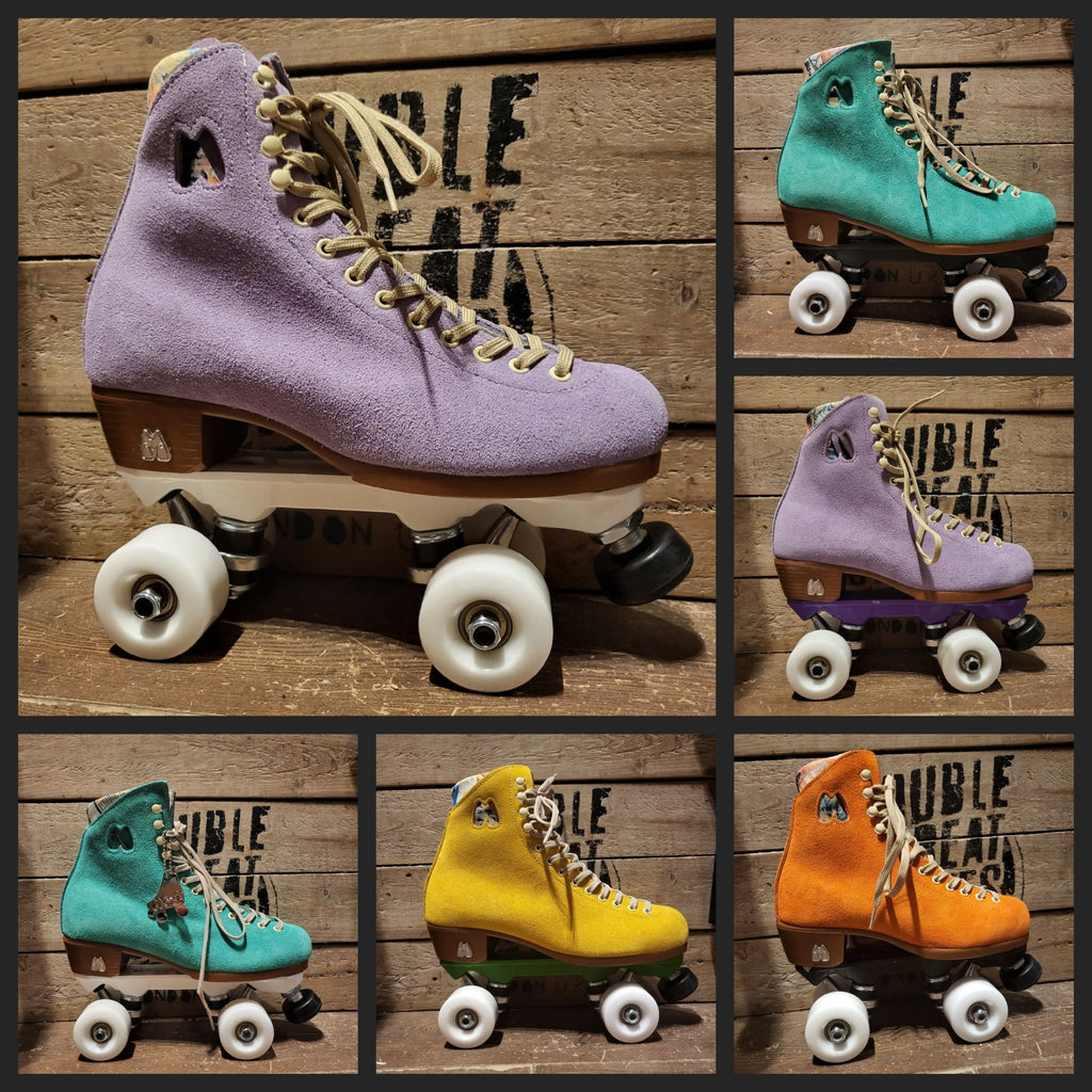 *EXCLUSIVE* Moxi Lolly Boots + Plates/Wheels/Bearings/Toestops - Double Threat Skates