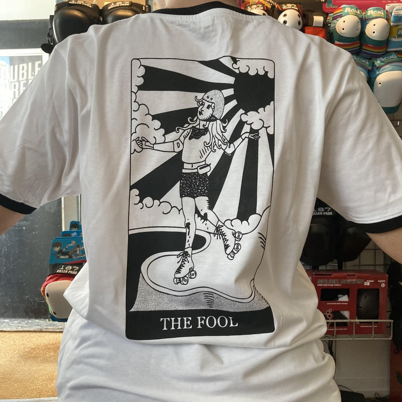 IN STOCK: The Fool V2 Unisex T-shirt (VARIOUS COLOURS) - Double Threat Skates