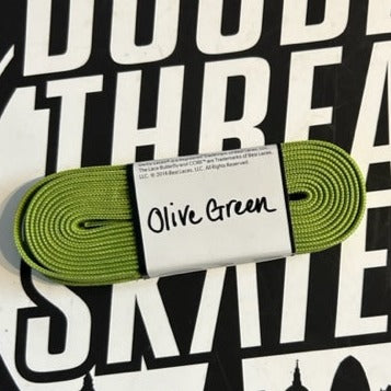 Olive Green Derby Laces Skate Laces 