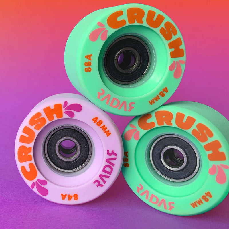 Radar Crush Wheels - 48mm x 31mm Dance Wheel - Double Threat Skates
