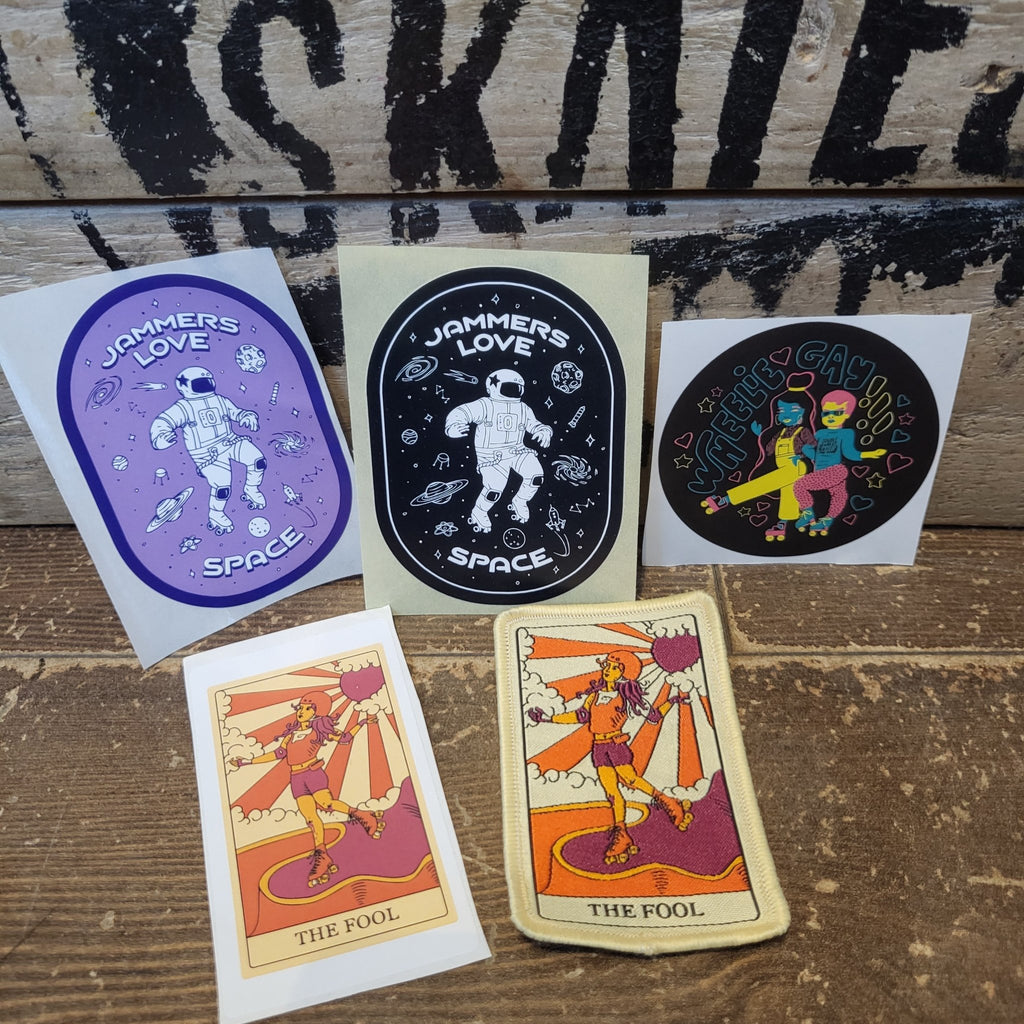 Stickers and Patches - Double Threat Skates