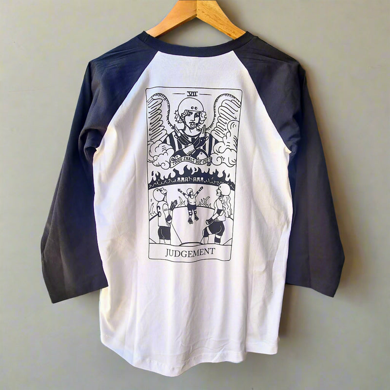 JUDGEMENT Long Sleeve Baseball Tee