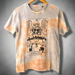 JUDGEMENT All Gender Tee - Pink & Grey Tie Dye