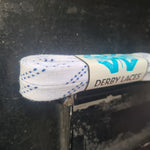 84''/213cm STYLE PATTERNED Waxed Derby Laces