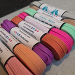 72''/183cm SOLID COLOUR Waxed Derby Laces