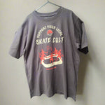 Skate Cult Oversize All-Gender T-Shirt - Faded Black