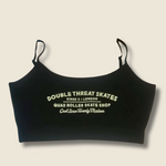 DTS Retro Logo Bra Cropped Cami Vest