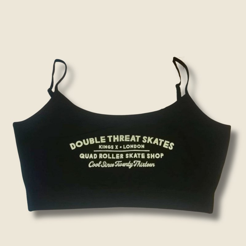DTS Retro Logo Bra Cropped Cami Vest