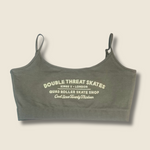 DTS Retro Logo Bra Cropped Cami Vest