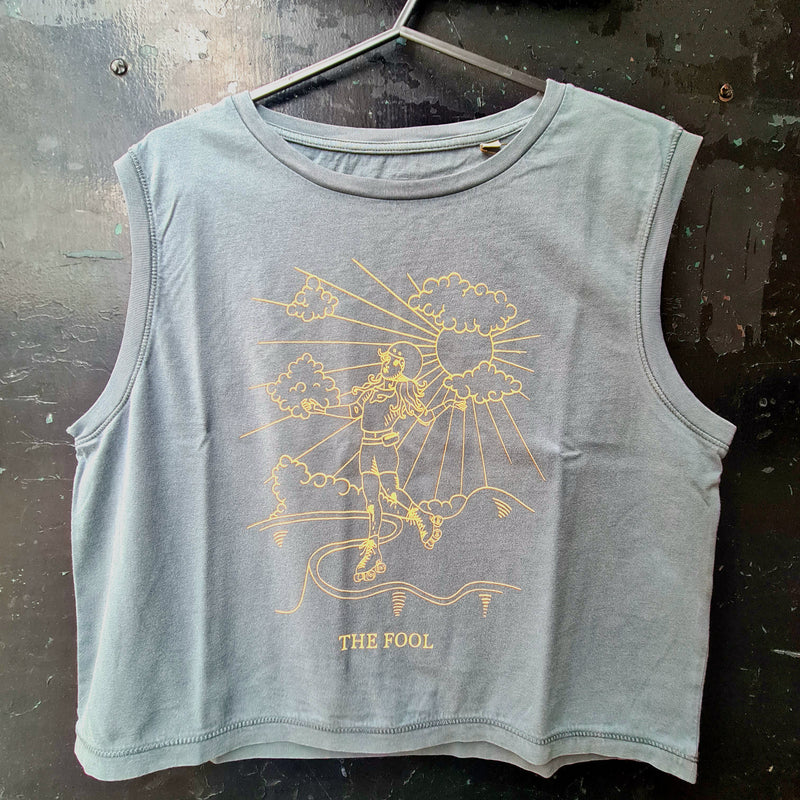 The Fool Cropped Muscle Tank