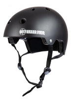 187 Killer Pads Certified Helmet - Black Matte - Double Threat Skates