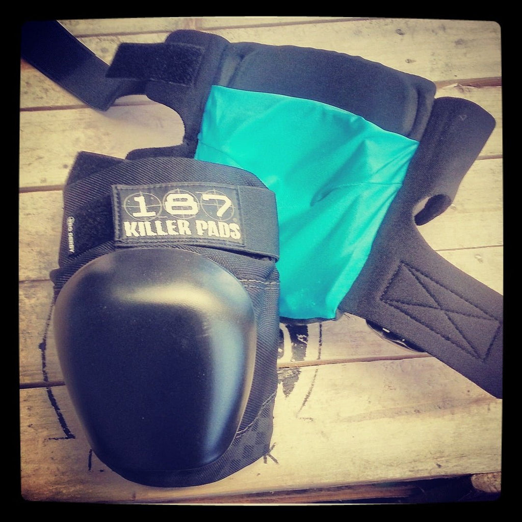 187 Pro DERBY Knee Pads - Double Threat Skates