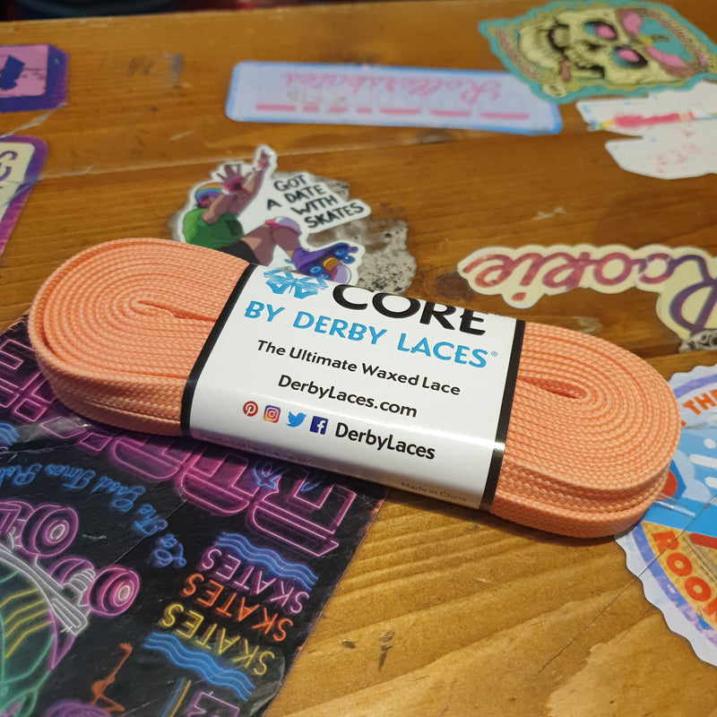 Derby Laces Replacement Derby Laces 72" Waxed Skate Laces - Pink Camo For Roller Derby & Hockey Purple Spark Derby Laces