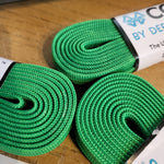 96''/244cm SOLID COLOUR Waxed Derby Laces