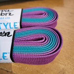 108''/274cm STYLE PATTERNED Waxed Derby Laces