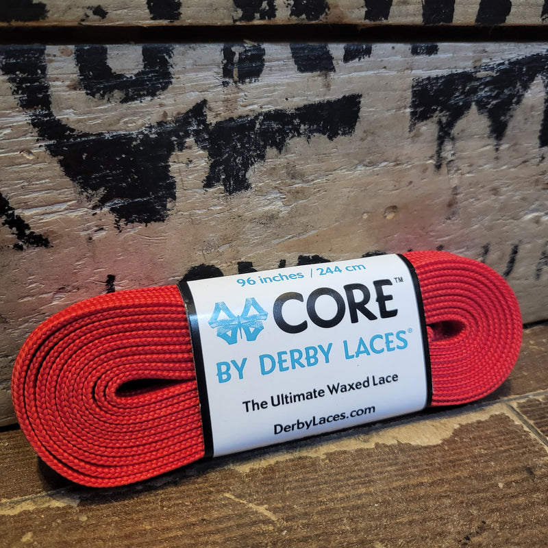 108''/274cm Waxed Derby Laces (6mm and 10mm wide)