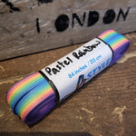 Pastel Rainbow Derby Laces Skate Laces