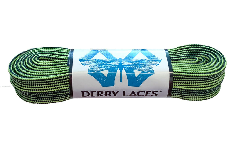 108''/274cm STYLE PATTERNED Waxed Derby Laces