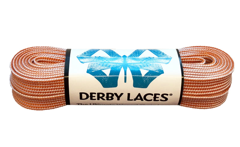 96''/244cm STYLE PATTERNED Waxed Derby Laces