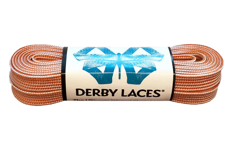 108''/274cm STYLE PATTERNED Waxed Derby Laces