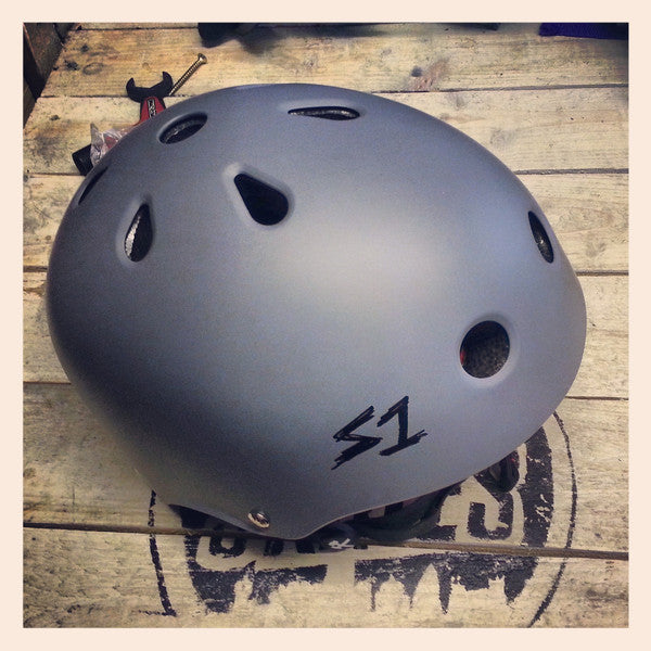 S1 lifer skate helmet grey matte