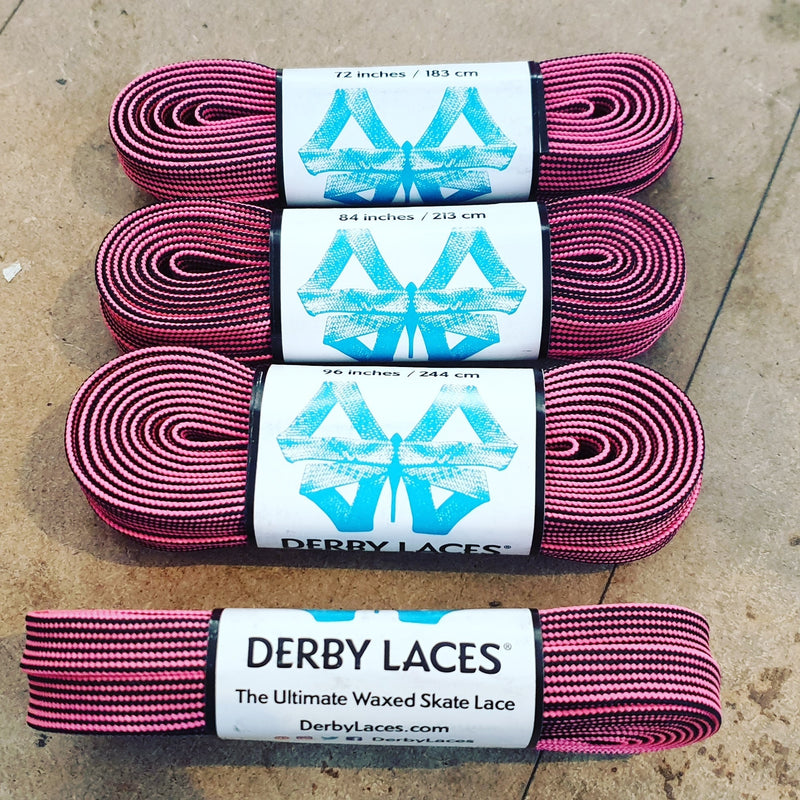 108''/274cm Waxed Derby Laces (6mm and 10mm wide)