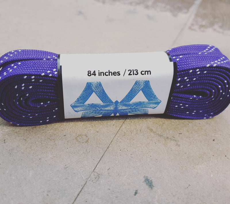 84''/213cm STYLE PATTERNED Waxed Derby Laces