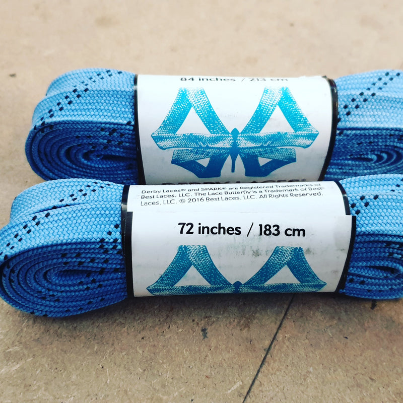 84''/213cm STYLE PATTERNED Waxed Derby Laces