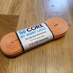 96''/244cm SOLID COLOUR Waxed Derby Laces