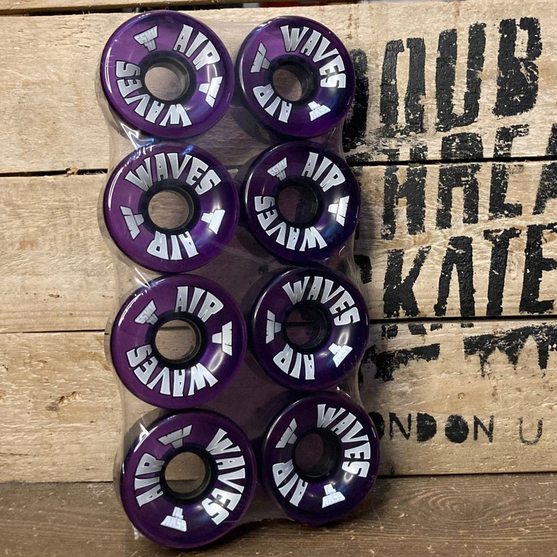 Air Waves Outdoor Wheels Clear Purple