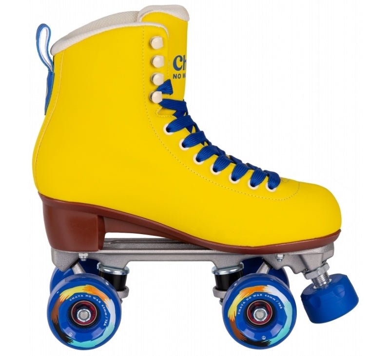 Chaya Deluxe NO WAR Skates - Support Ukraine - Double Threat Skates