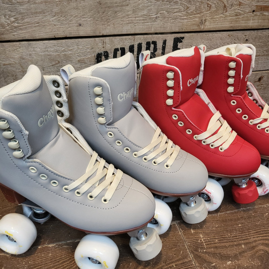 Chaya Lifestyle Deluxe Skates - Ruby or Latte - Double Threat Skates