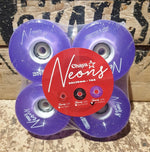 Chaya Neons - LED Light Up Wheels - Double Threat Skates