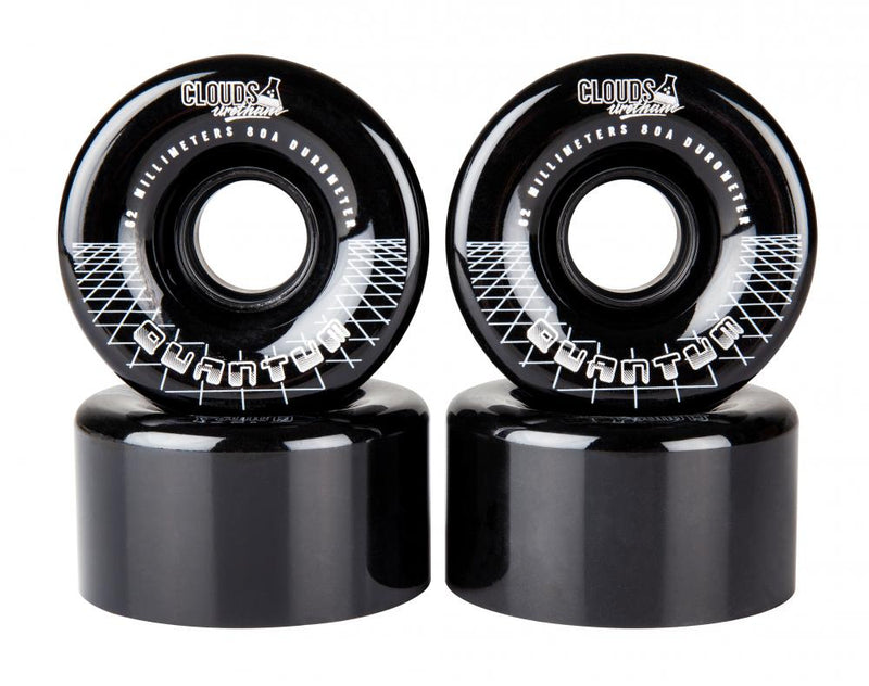 Clouds Quantum Outdoor Wheels + Bearings - Double Threat Skates