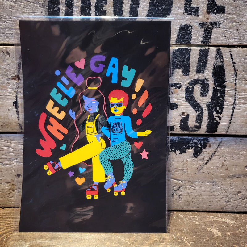 Create and Skate Factory A5 Prints - Double Threat Skates