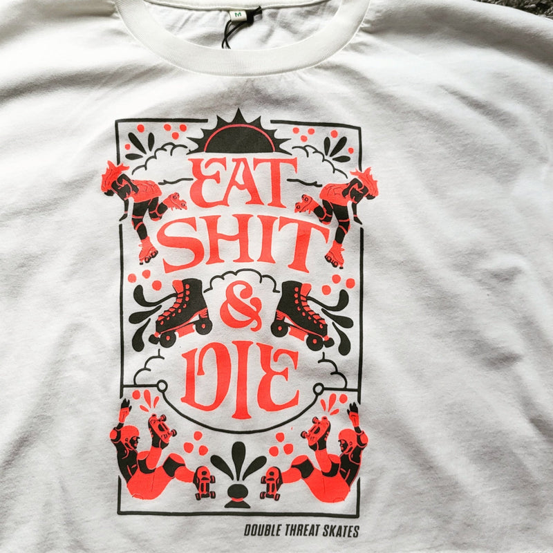 EAT SHIT AND DIE CROPS (Various colours) - Double Threat Skates