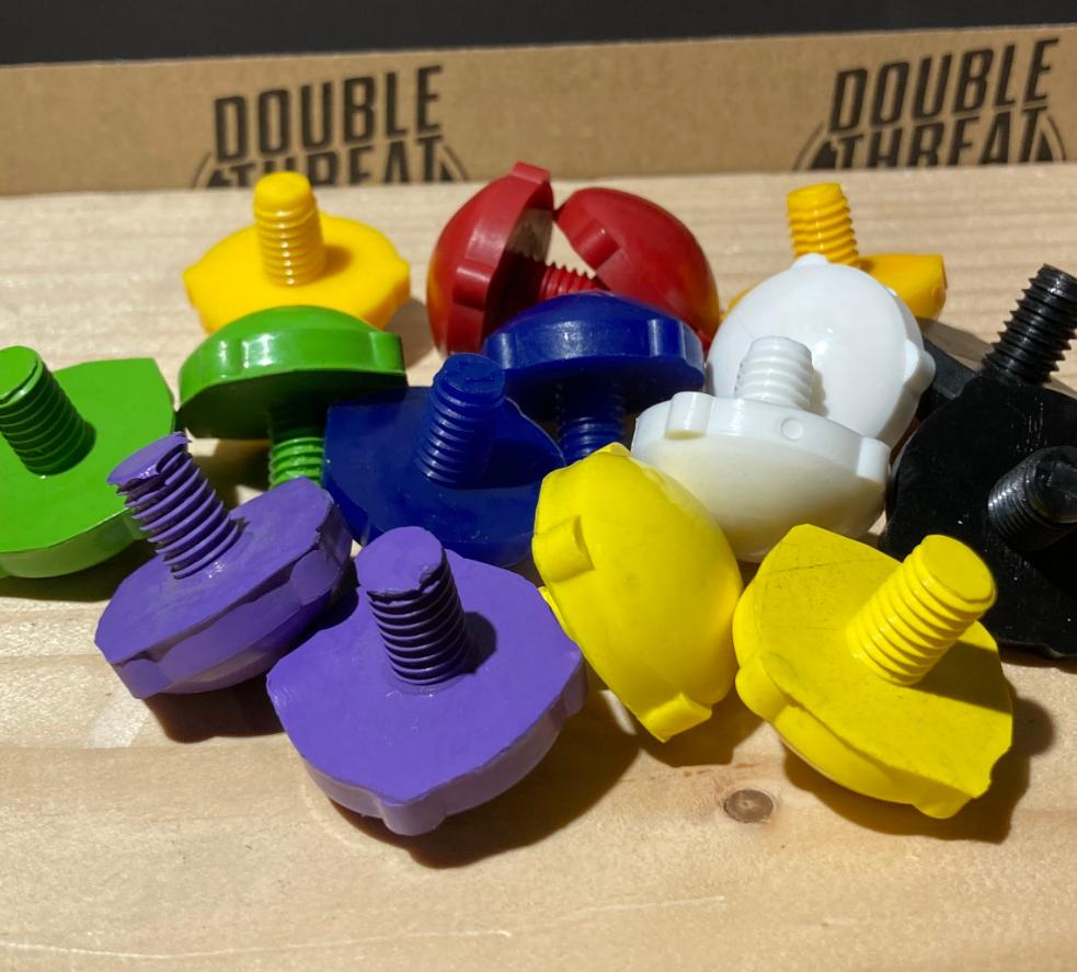 Fixed Bolt-on Jam Plugs 5/16'' - Double Threat Skates