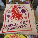 Hell Yes T-Shirt (Curved Fit) - Double Threat Skates