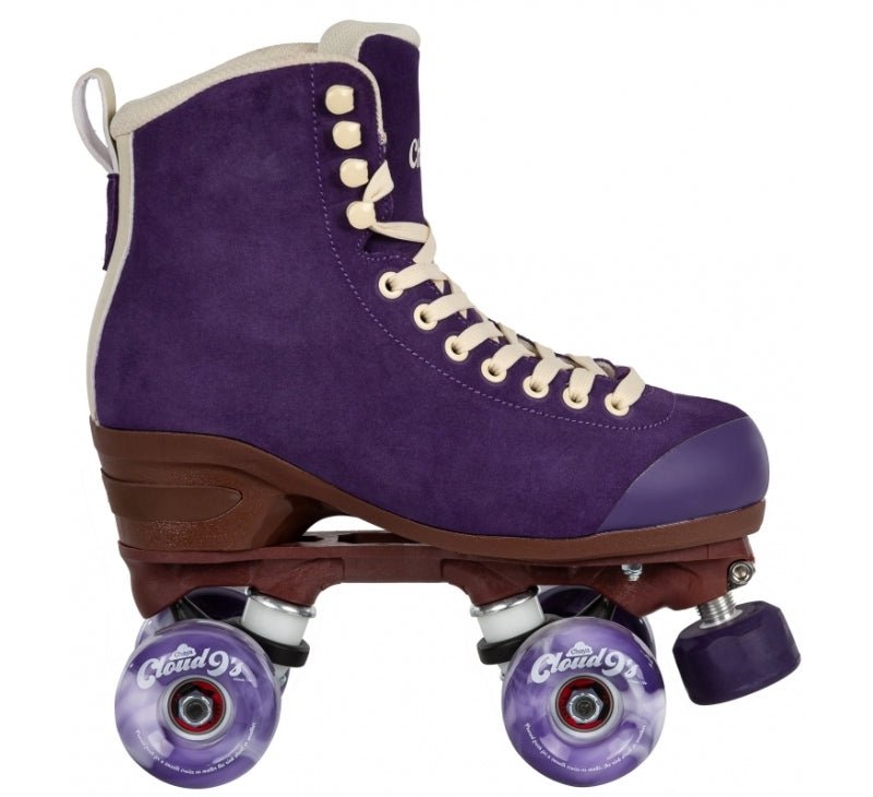 IN STOCK: Chaya Elite Purple Evil Skates - Double Threat Skates