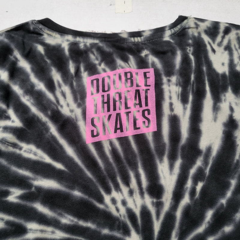 IN STOCK: Jammers Love Space Black Tie Dye T-Shirt - Double Threat Skates