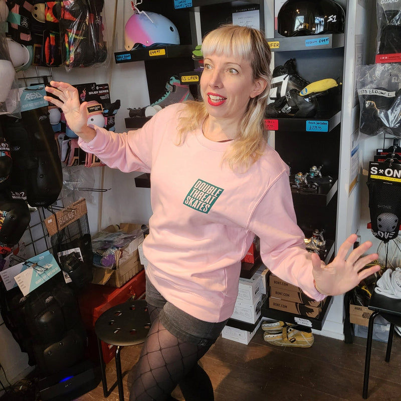 IN STOCK: The Fool Pink Sweatshirt - Double Threat Skates