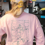 IN STOCK: The Fool Pink Sweatshirt - Double Threat Skates