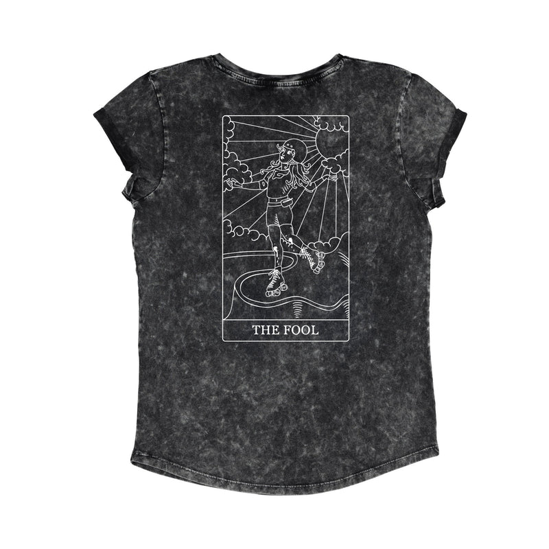 IN STOCK: THE FOOL Rolled Sleeve T-Shirt - Double Threat Skates